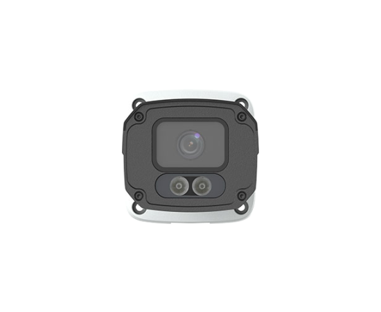 Camera ip 4mp, lumina alba 30m, lentila 6.0mm, alarm, ip67, ik10, poe - unv ipc2224se-df60k-wl-i0, 2 image