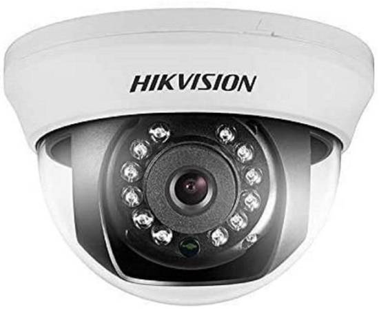 Camera supraveghere, 5 megapixeli 2.8mm ir 20 m, hikvision turbo hd dome ds-2ce56h0t-irmmf