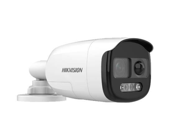 Camera supraveghere 5mp wl 40m pir 11m lentila 2.8mm colorvu hikvision - ds-2ce12kf3t-pirxo-2.8mm