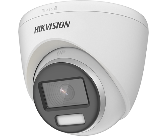 Camera supraveghere colorvu, 4k, lentila 2.8mm, wl 40m, poc, ip67 - hikvision ds-2ce72uf3t-e-2.8mm