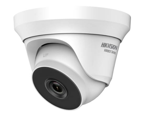 Camera supraveghere hikvision seria hiwatch turret 5 megapixeli lentila 2.8mm infrarosu 40m hwt-t250-m-28