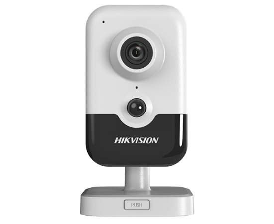 Camera supraveghere ip 4 megapixeli, lentila 2.0mm, ir 10m, audio, pir, poe - hikvision ds-2cd2443g2-i-2.0mm