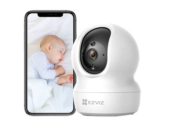 Camera supraveghere ip wi-fi pan tilt, full hd 1080p, audio bidirectional, sdcard - ezviz cs-h6c-fhd, 3 image