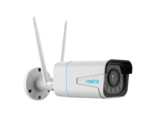 Camera supraveghere wireless ip wifi  5 mp ir 30m 2.7-13.5 mm 5x slot card detectie oameni/vehicule, microfon, difuzor reolink rlc-511wa-5mp