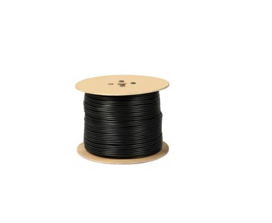 Cablu rg 59 coaxial cupru 100% cu alimentare 2x0.75 mm tambur 305 m
