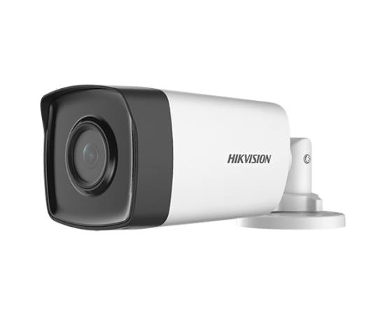 Camera analoghd 2 megapixeli, lentila 3.6mm, ir 80m - hikvision ds-2ce17d0t-it5f-3.6mm