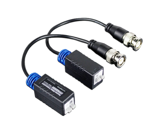 Video balun pasiv hd pentru camerele hdcvi, hdtvi, ahd (set 2 buc.)