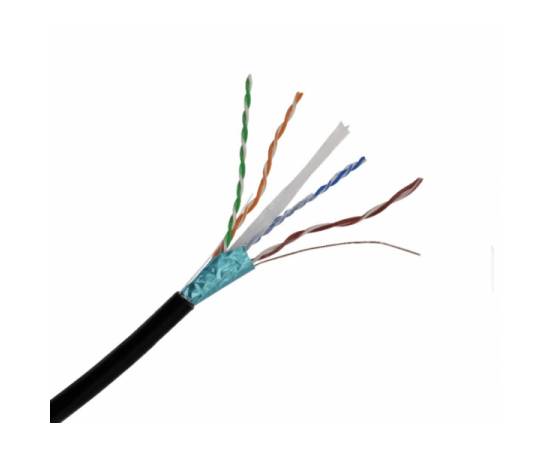 Cablu ftp cupru solid cat 5e rola 305m 0.5mm