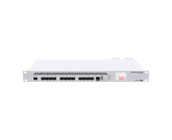 Cloud core industrial grade router, 12 x sfp, 1 x sfp+, routeros l6, 1u - mikrotik ccr1016-12s-1s+, 2 image