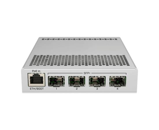 Cloud router switch, 1 x gigabit, 2 x sfp+ 10gbps - mikrotik crs305-1g-4s+in, 4 image
