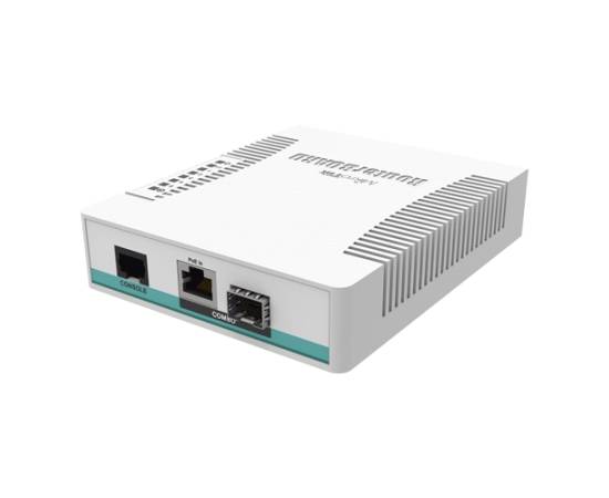 Cloud router switch, 5 x sfp, 1 x combo port sfp/gigabit - mikrotik crs106-1c-5s, 3 image
