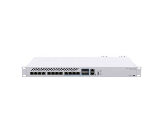 Cloud router switch, 8 x 10g ethernet, 4 x 10g combo rj45/sfp+,  - mikrotik crs312-4c+8xg-rm, 2 image