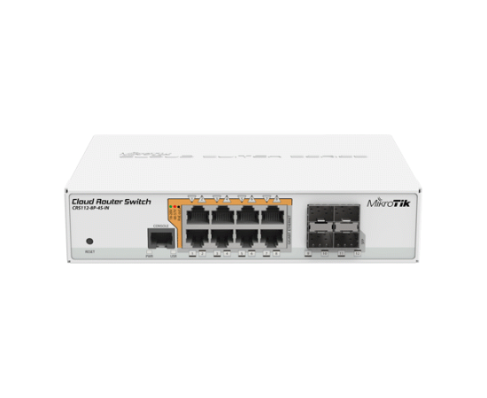 Cloud router switch, 8 x gigabit cu poe-out, 4 x sfp - mikrotik crs112-8p-4s-in, 2 image