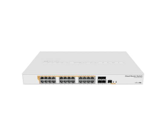 Cloud router switch 24 x gigabit poe+ out 450w, 4 x sfp+ 10gbps - mikrotik crs328-24p-4s+rm, 6 image