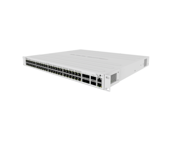 Cloud router switch 48 x gigabit poe+ out 700w, 4 x 10g sfp+, 2 x 40g qsfp+ - mikrotik crs354-48p-4s+2q+rm, 3 image