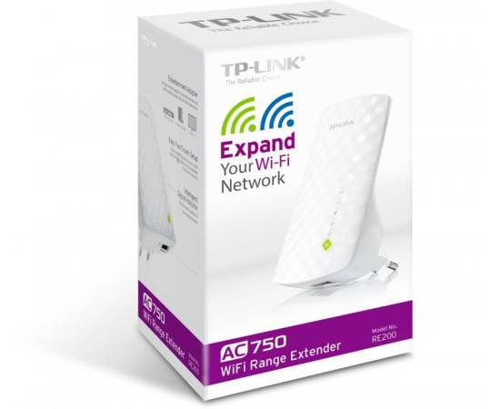 Extensor de rază wi-fi tp-link ac750 re200, 2 image