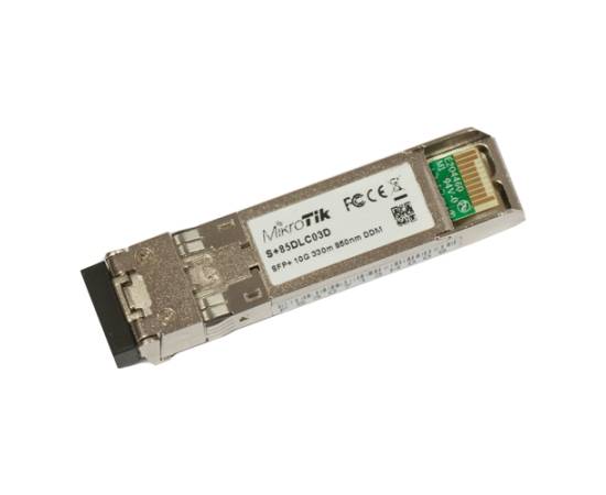 Modul sfp+ 10g mm 300m 850nm dual lc-connector - mikrotik s+85dlc03d