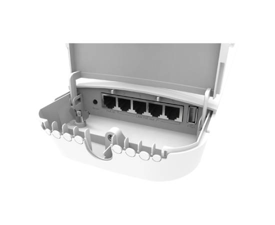 Omnitik 5 poe ac, 2 antene 7.5dbi 5ghz, 802.11an/ac, 5 x gigabit lan (4 poe-out), poe - mikrotik rbomnitikpg-5hacd