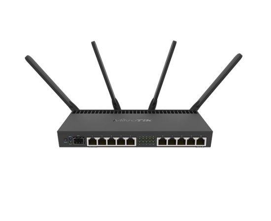 Router 10xgigabit, poe in/out, wi-fi - mikrotik rb4011igs+5hacq2hnd-in, 2 image