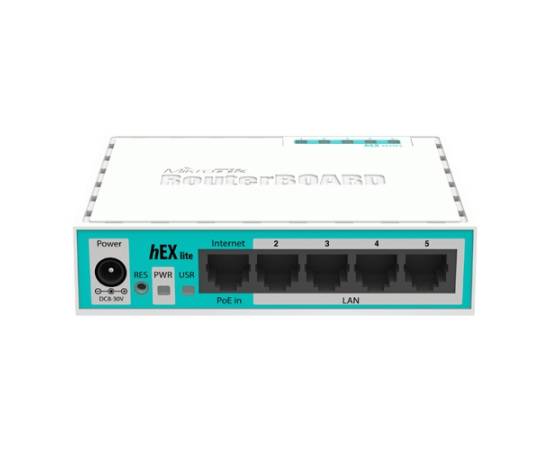 Router hex lite, 5 x fast ethernet, routeros l4 - mikrotik rb750r2, 3 image