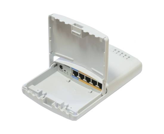 Router powerbox de exterior, 5 x fast ethernet, 4 x poe, routeros l4 - mikrotik rb750p-pbr2, 4 image