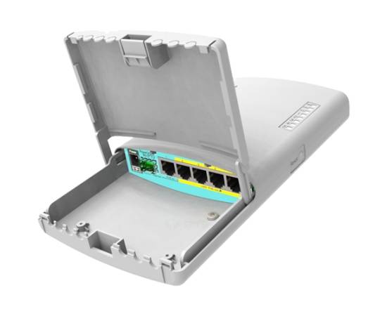 Router powerbox pro de exterior, 5 x gigabit 4 poe, 1 x sfp, routeros l4 - mikrotik rb960pgs-pb, 3 image