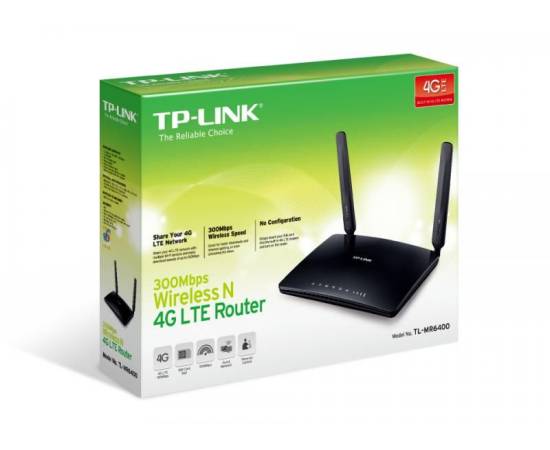 Router tp-link wireless n300 sim 4g - tl-mr6400, 3 image