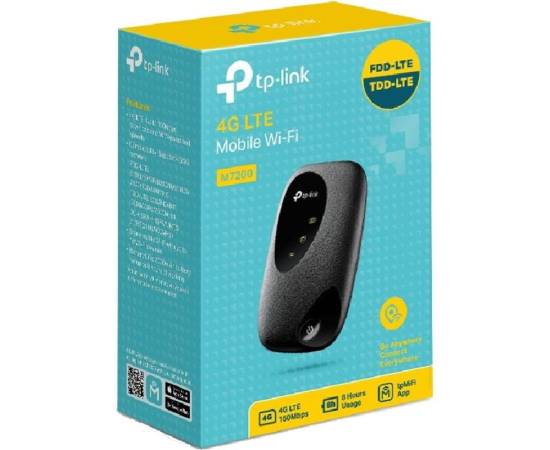 Router tp-link wireless portabil 4g 150 mbps - m7200, 2 image