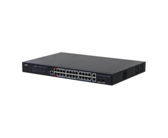 Switch  cu 24 porturi gigabit poe, 2 porturi gigabit dahua pfs4226-24gt-370, 3 image