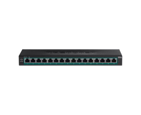 Switch 16 porturi gigabit poe/poe+ 123w - trendnet tpe-tg160h, 2 image