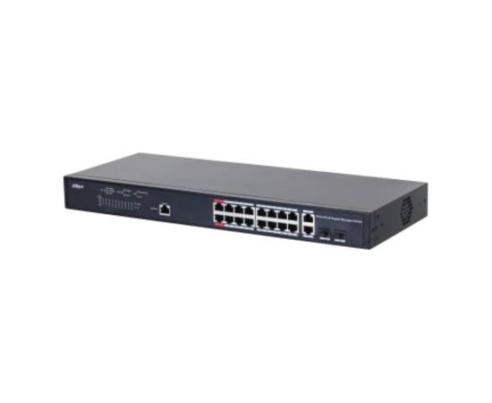 Switch 18p gigabit 16 poe dahua pfs4218-16gt-230, 3 image