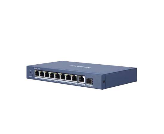 Switch 8 porturi poe gigabit hikvision ds-3e0510p-e