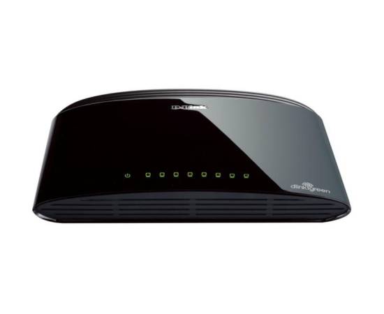 Switch d-link 8 porturi 1 gbps 1024 mac fara management - des-1008d