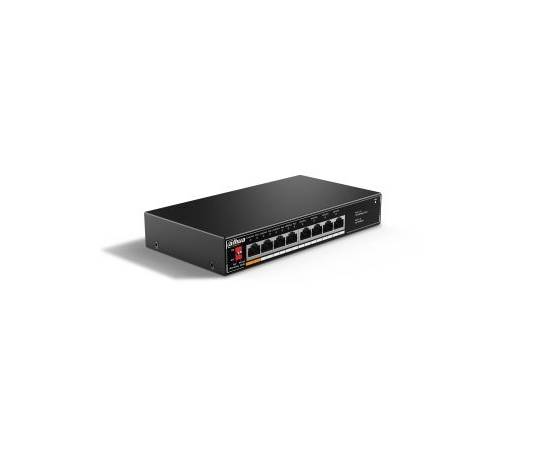 Switch dahua cu 8 porturi, 8x lan, 4x poe dahua dh-sf1008lp