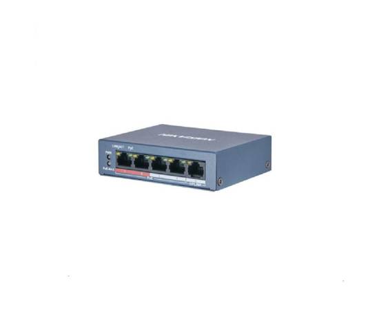 Switch poe 4 porturi hikvision ds-3e0105p-e/m(b) fara management