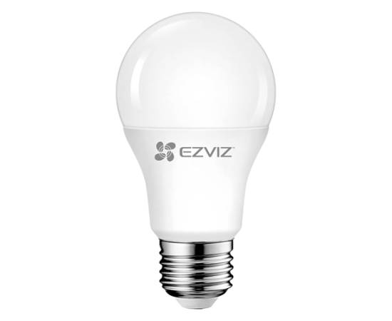 Bec led inteligent ezviz wi-fi e27 806 lmn lumina calda 2700k ajustabila cs-hal-lb1-lwaw, 3 image