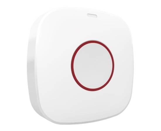 Buton de urgenta wireless ax pro 868mhz, un canal, montaj aplicat - hikvision ds-pdeb1-eg2-we, 2 image