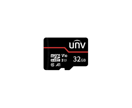 Card memorie 32gb, red card - unv tf-32g-mt