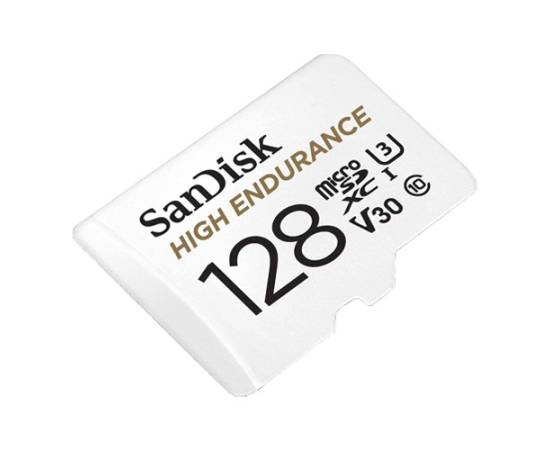 Card microsd 128gb'seria high endurance - sandisk sdsqqnr-128g-gn6ia