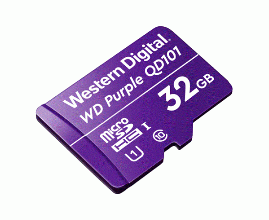 Card microsd 32gb'seria purple ultra endurance - western digital wdd032g1p0c