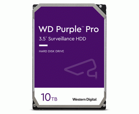 Hard disk 10tb - western digital purple pro wd101purp