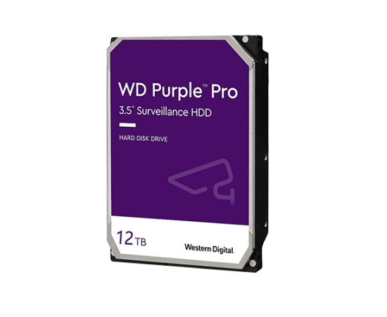 Hard disk 12tb - western digital purple pro surveillance wd121pura