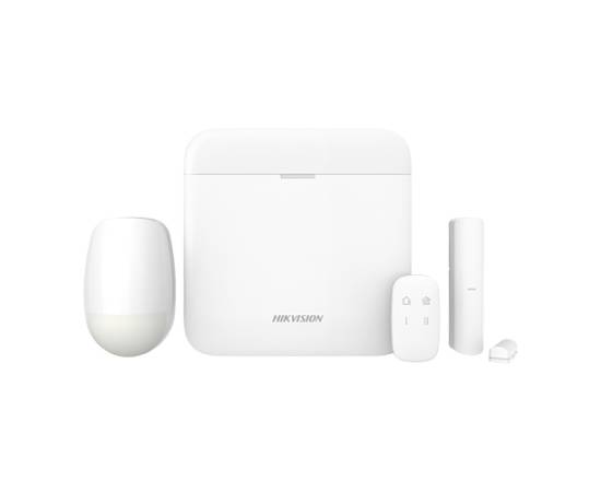 Kit sistem de alarma ax pro wireless (868mhz), lan + wi-fi + gprs  - hikvision ds-pwa64-kit-we