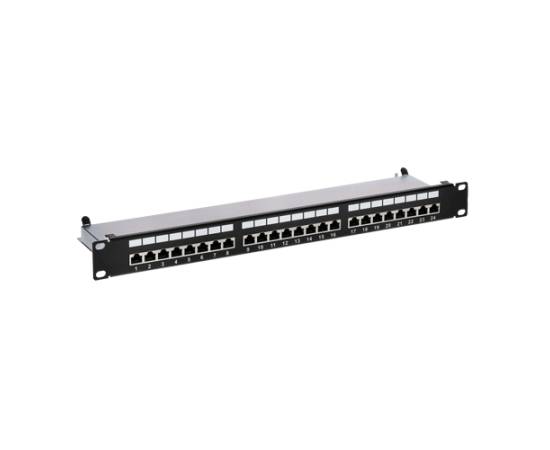 Patch panel 1u'ftp cat5e'24 porturi rj45 - asytech networking asy-pp-ftp5e-24