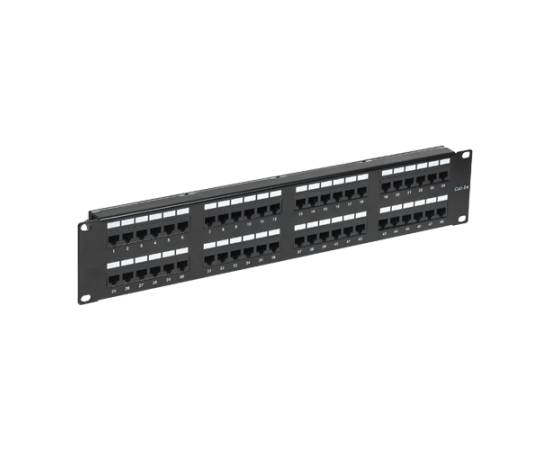 Patch panel 2u'ftp cat6'48 porturi rj45 - asytech networking asy-pp-ftp6-48