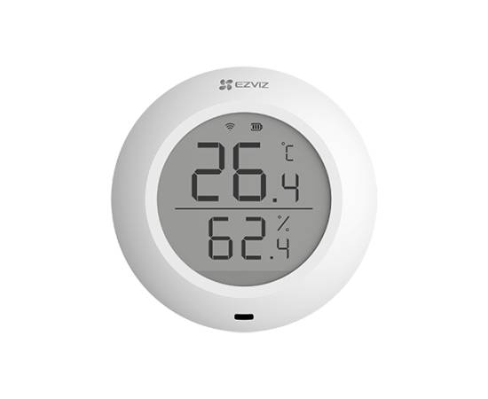 Senzor de temperatura si umiditate smart home ezviz, afisaj 1.8 inch, comunicare wireless zigbee cs-t51c