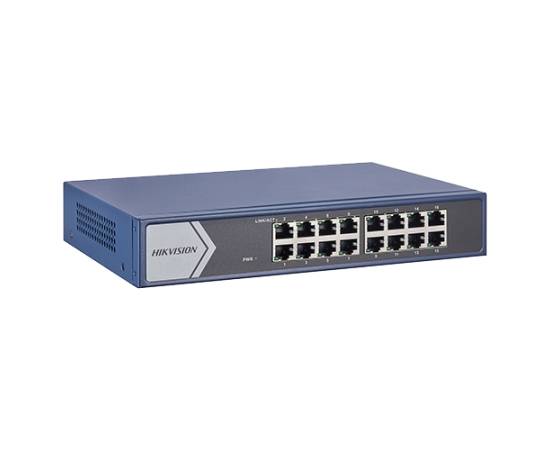 Switch 16 porturi gigabit - hikvision ds-3e0516-e, 4 image