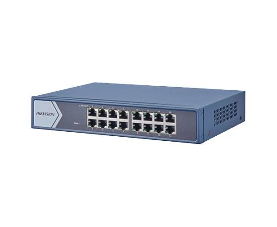 Switch 16 porturi gigabit - hikvision ds-3e0516-e, 3 image