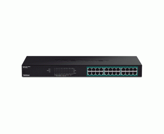 Switch 24 porturi gigabit poe+ 370w - trendnet tpe-tg240g