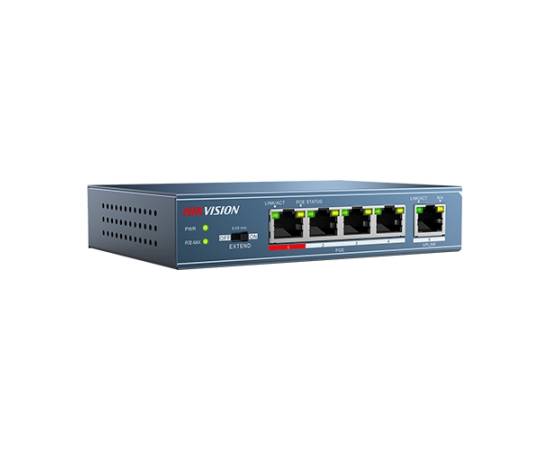 Switch 4 porturi poe, 1 port uplink- hikvision, 3 image